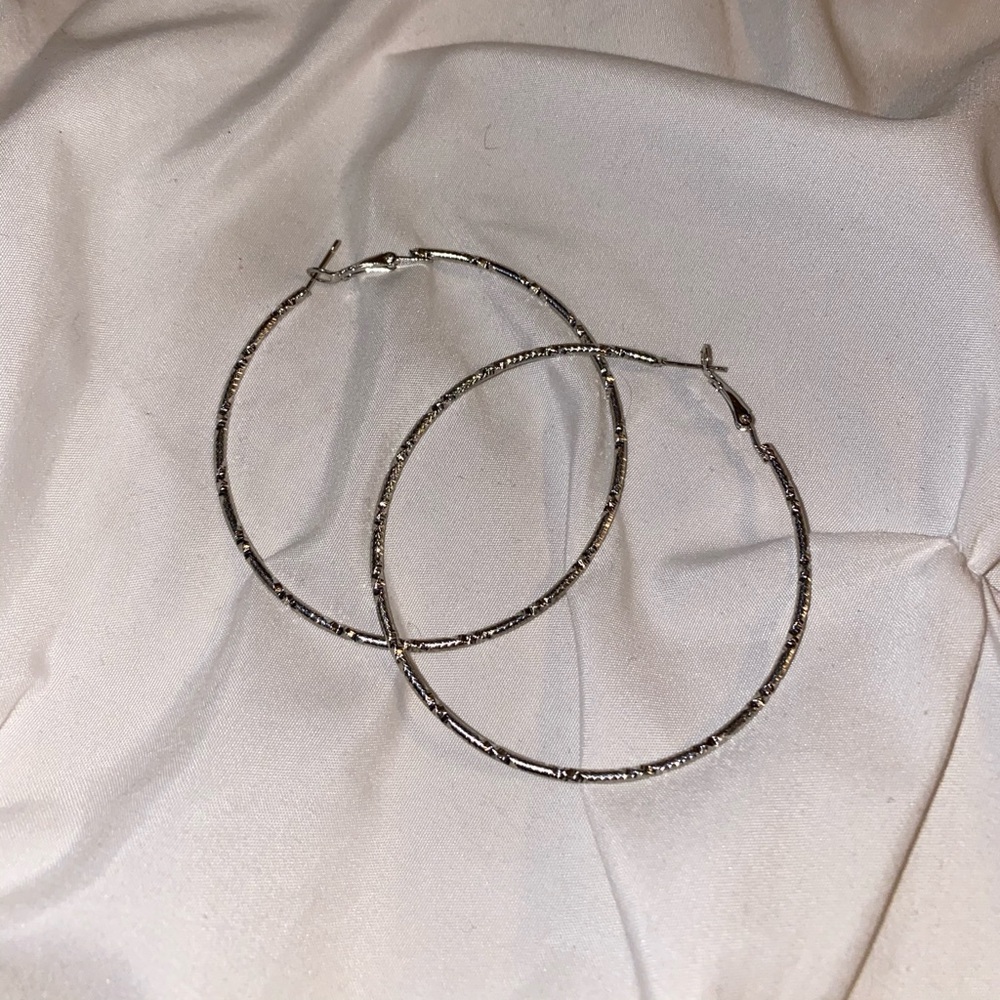 Hoop earrings